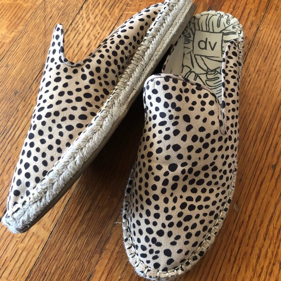 Dolce vita leopard print backless espadrilles - Picture 2 of 4